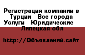 Регистрация компании в Турции - Все города Услуги » Юридические   . Липецкая обл.